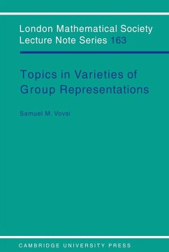Topics in Varieties of Group Representations - Vovsi, Samuel M.; Vovsi, S. M.
