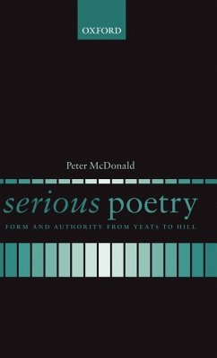 Serious Poetry - Mcdonald, Peter