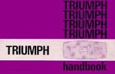 Triumph TR6 Driver's Handbook (1973)