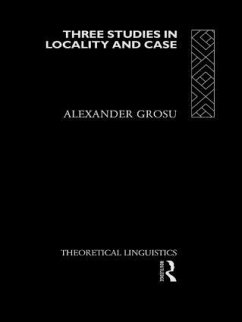 Three Studies in Locality and Case - Grosu, Alexander