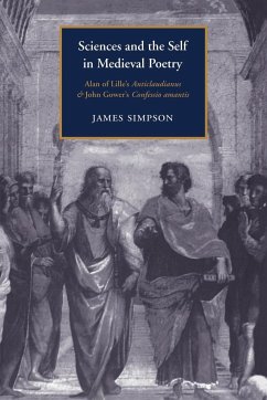 Sciences and the Self in Medieval Poetry - Simpson, James