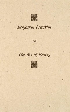Cover Benjamin Franklin on the Art of Eating