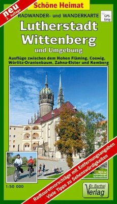 Doktor Barthel Karte Lutherstadt Wittenberg und Umgebung
