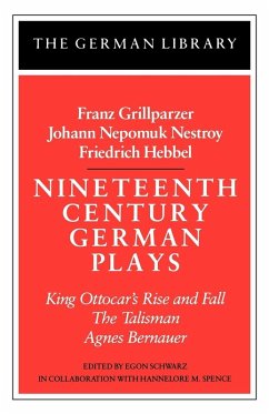 Cover Nineteenth Century German Plays