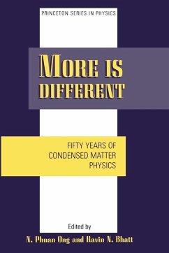 More is Different - Ong, Nai-Phuan / Bhatt, Ravin (eds.)