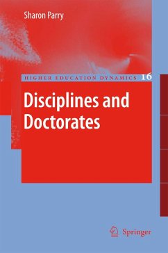 Disciplines and Doctorates - Parry, Sharon
