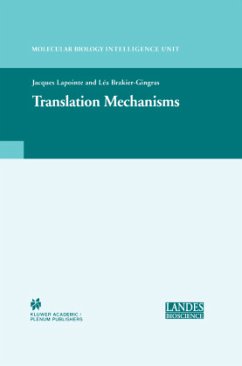 Translation Mechanisms - Lapointe, Jacques / Brakier-Gigras, Lea (Hgg.)