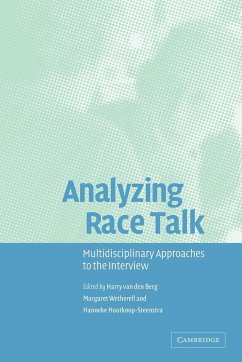Analyzing Race Talk - van den Berg, Harry / Wetherell, Margaret / Houtkoop-Steenstra, Hanneke (eds.)