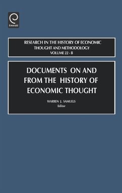 Documents on and from the History of Economic Thought - Biddle, Jeff E.
