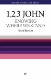 Wcs 1, 2 and 3 John: Knowing Where We Stand