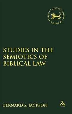 Cover Studies in the Semiotics of Biblical Law