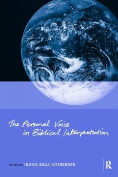 The Personal Voice in Biblical Interpretation - Kitzberger, Ingrid Rosa (ed.)