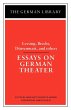 Essays on German Theater - Bild 1