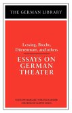 Essays on German Theater