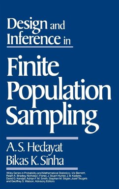 Design and Inference in Finite Population Sampling - Hedayat, A S; Sinha, Bikas K