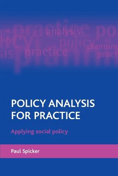 Policy analysis for practice - Spicker, Paul