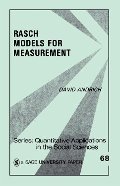 Rasch Models for Measurement - Andrich, David