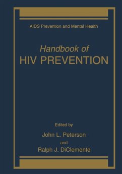 Handbook of HIV Prevention - Peterson, John L. / DiClemente, Ralph J. (Hgg.)