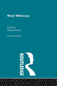 Walt Whitman - Hindus, Milton (ed.)