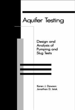 Aquifer Testing - Istok, Jonathan D; Dawson, Karen J