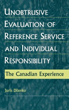 Unobtrusive Evaluation of Reference Service and Individual Responsibility - Dilevko, Juris