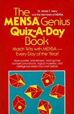 The Mensa Genius Quiz-A-Day Book - Salny, Abbie F; Mensa
