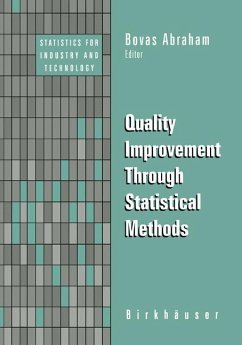 Quality Improvement Through Statistical Methods - Abraham, Bovas