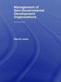 The Management of Non-Governmental Development Organizations