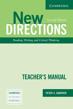 New Directions Teacher's Manual - Gardner, Peter S.