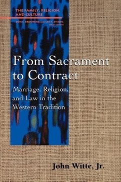 From Sacrament to Contract - Witte Jr, John