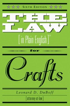 The Law (in Plain English) for Crafts - DuBoff, Leonard D