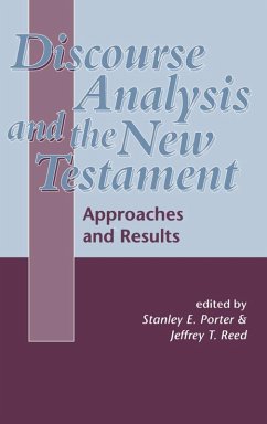 Cover Discourse Analysis and the New Testament