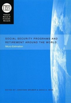 Social Security Programs and Retirement Around the World: Micro-Estimation
