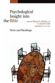 Psychological Insight Into the Bible