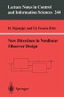 New Directions in Nonlinear Observer... - Bild 1