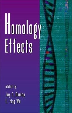 Homology Effects - Wu, C-ting / Dunlap, Jay C. (Volume ed.)