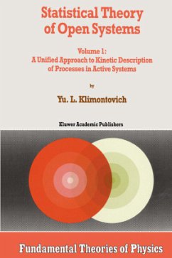 Statistical Theory of Open Systems - Klimontovich, Yu.L.