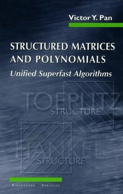 Structured Matrices and Polynomials - Pan, Victor Y.