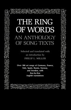 The Ring of Words - Miller, Philip L.; Miller, Phillip L.