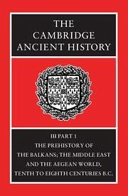 The Cambridge Ancient History - Boardman, John / Edwards, I. E. S. / Hammond, N. G. L. / Sollberger, E. (eds.)