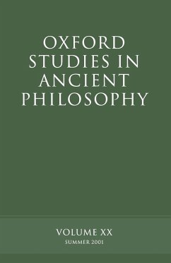 Oxford Studies in Ancient Philosophy - Sedley, David (ed.)