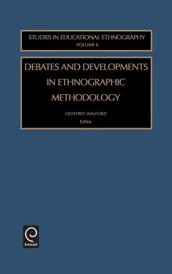 Debates and Developments in Ethonographic Methodology - Walford, Geoffrey (ed.)