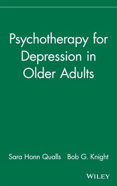 Psychotherapy for Depression in Older Adults - Qualls, Sara Honn; Knight, Bob G