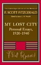 Fitzgerald: My Lost City - Fitzgerald, F Scott