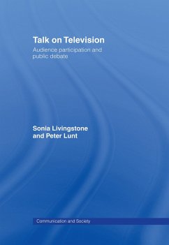 Talk on Television - Livingstone, Sonia; Lunt, Peter