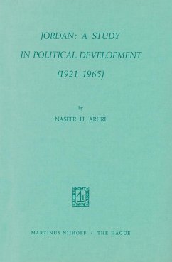 Jordan: A Study in Political Development (1921¿1965) - Aruri, N. H.