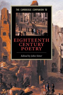 The Cambridge Companion to Eighteenth-Century Poetry - Sitter, John (ed.)