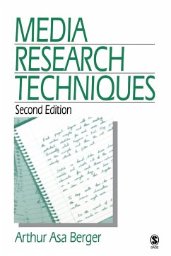 Media Research Techniques - Berger, Arthur Asa