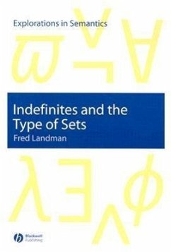 Indefinites and the Type of Sets - Landman, Fred