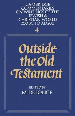 Outside the Old Testament - De Jonge, Marinus
